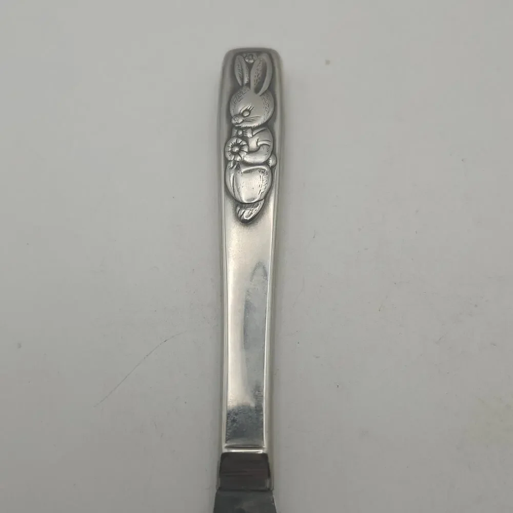 Vintage Oneida Community Peter Rabbit‎ Child Knife Flatware Stainless 6.75in